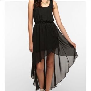 🌻Sparkle & Fade High-Low Sleeveless Flowy Dress S